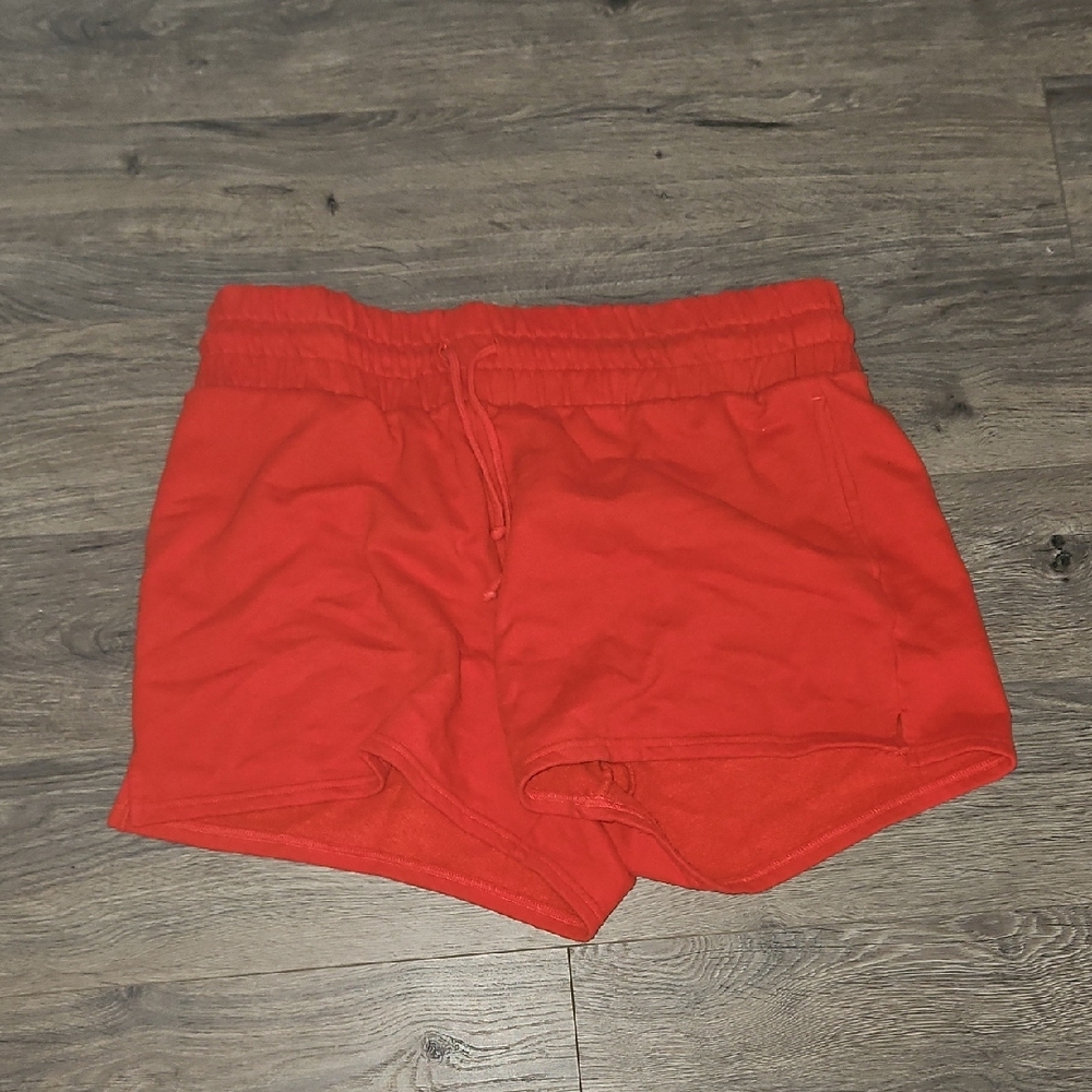 Women's Red Shorts